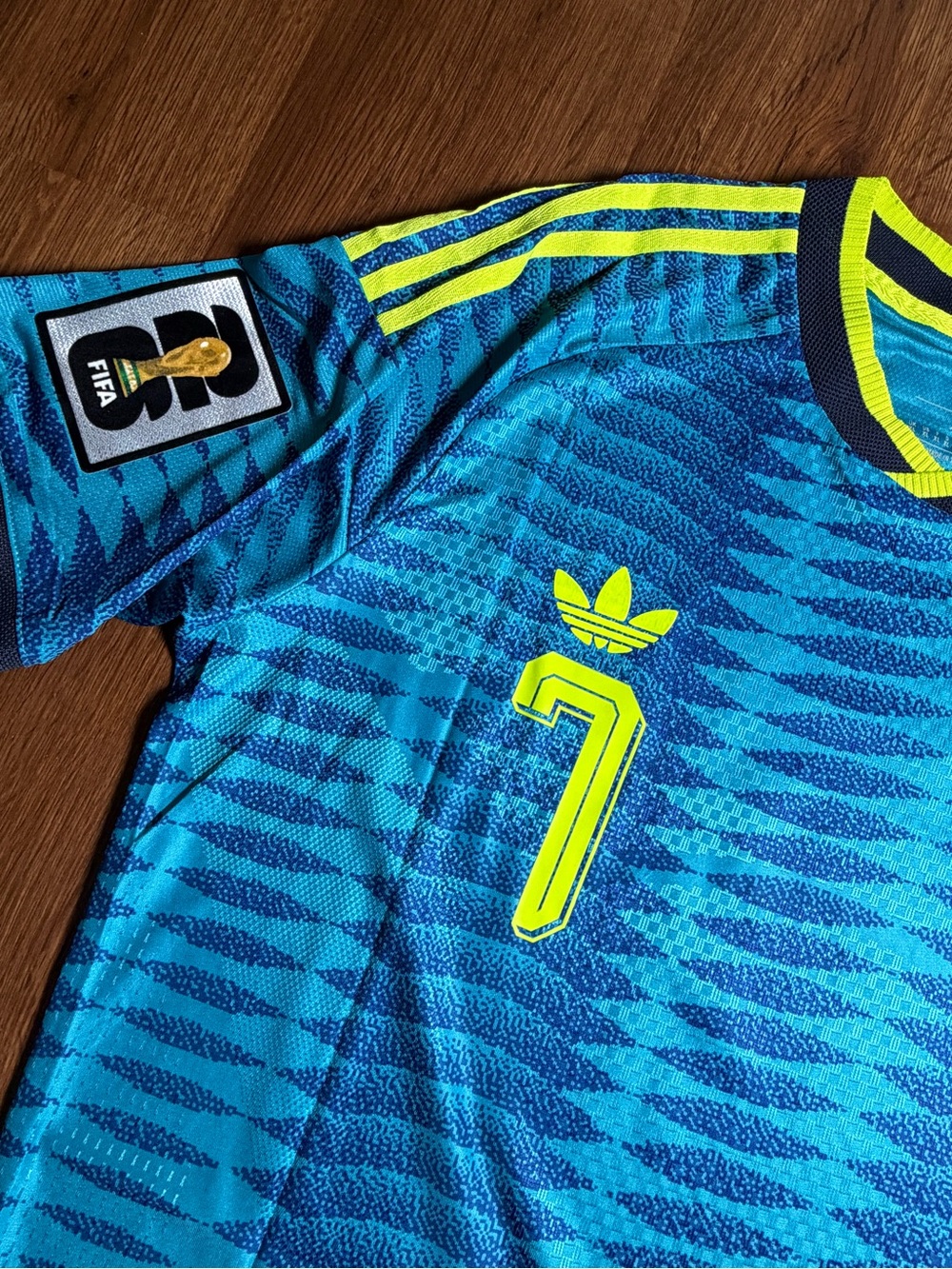 Adidas Jersey Colombia 2026 Away soccer #World cup #Luiz Diaz #7